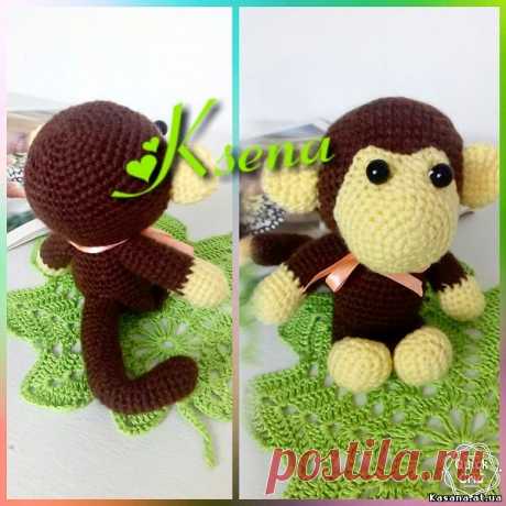 № 31 Обезьянка Чича - Амигурами -  - Вязяные вещи - Вязаные вещи на заказ