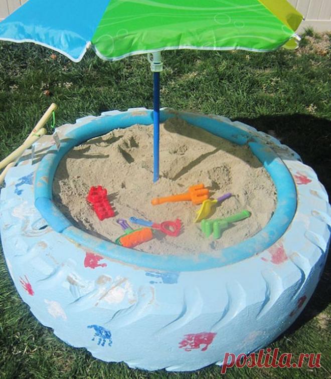 Вторая жизнь автомобильных покрышек