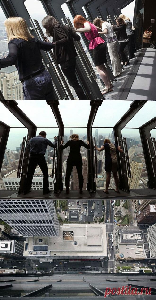 Новый аттракцион для смелых туристов в Чикаго