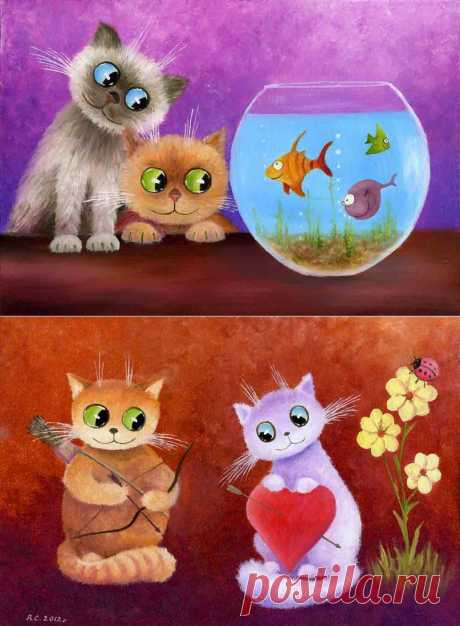 Коты и кошки Данилова Сергея