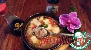 Суп с мясными и сырными фрикадельками - кулинарный рецепт