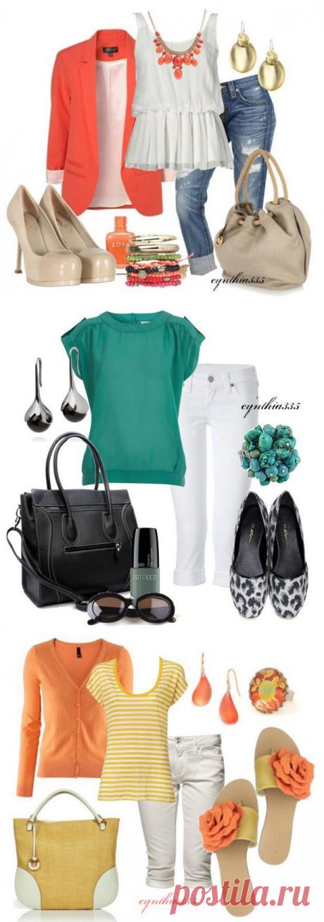 С чем носить брюки капри / Все для женщины