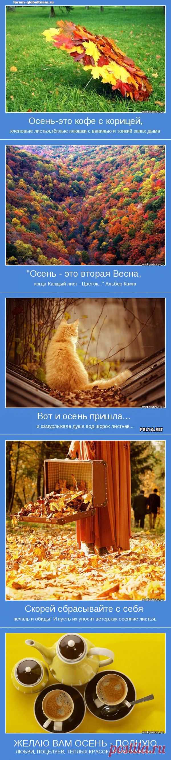 Мотиваторы осенние