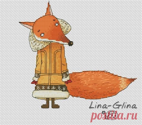 Gallery.ru / Лиса - Мои схемки - lina-glina