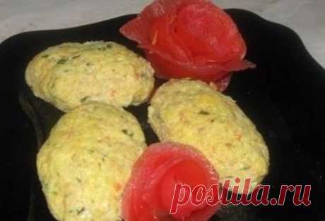 РЫБНЫЕ КОТЛЕТЫ С СЫРОМ НА ПАРУ