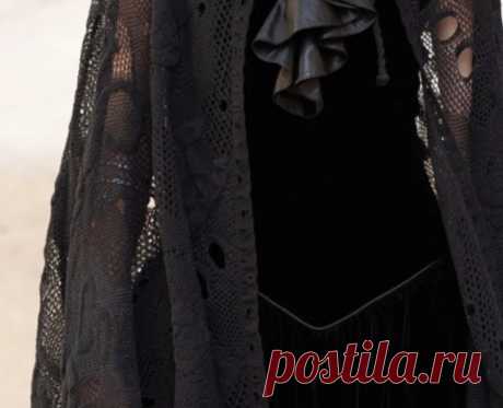 Вязаные накидки- хит будущего года! | СТИЛЬ МОДА ТРЕНДЫ | Яндекс Дзен