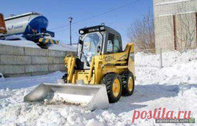 Тест-драйв мини-погрузчика GEHL SL 4640 E