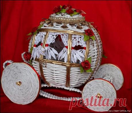 Мастер-класс по плетению из газет. КРУГЛАЯ КОРЗИНКА и идеи для вдохновения.