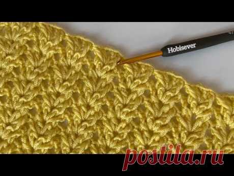 👌💯 Простое вязание крючком для начинающих/вязание детского пледа крючком/дизайн кардигана/СУБТИТРЫ