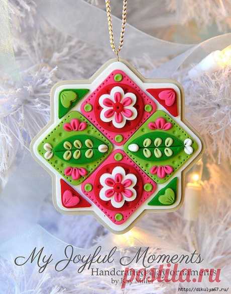 Подвески из пластики от Kay Miller