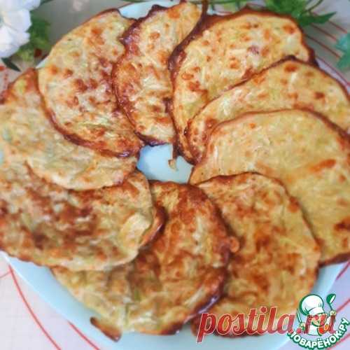 Сырно-кабачковые лепешки в духовке – кулинарный рецепт