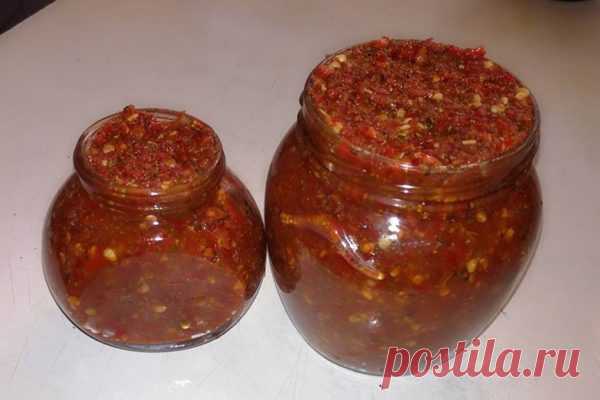Аджика по-абхазски классические рецепты