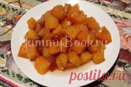 Тыква с яблоками в горшочках - простой и вкусный рецепт с пошаговыми фото Тыква с яблоками в горшочках - как приготовить быстро, просто и вкусно в домашних условиях. Пошаговый рецепт с фотографиями, подробным описанием и ингредиентами.