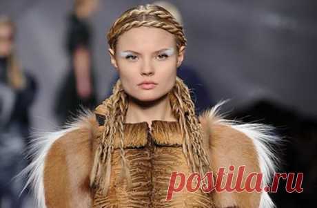 Косички от Fendi / Прически / Модный сайт о стильной переделке одежды и интерьера