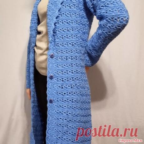 Кардиган спицами, брумстик - Вязание - Страна Мам