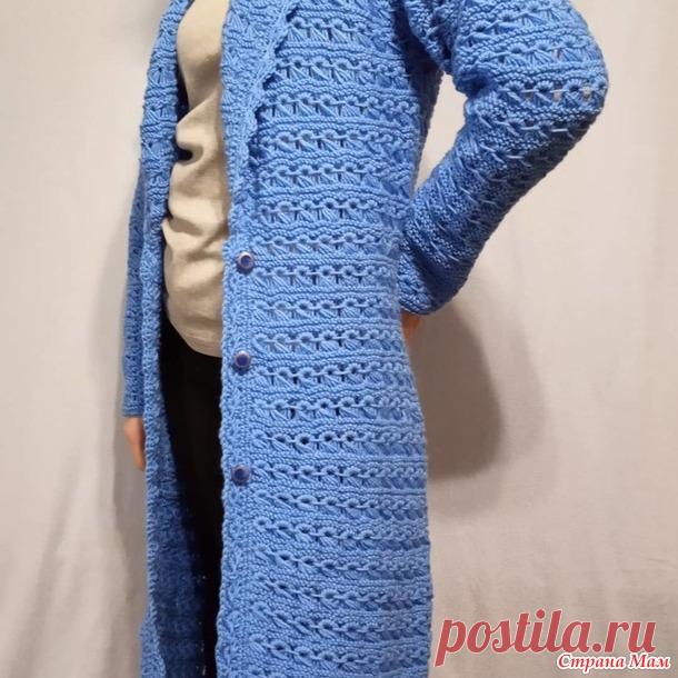 Кардиган спицами, брумстик - Вязание - Страна Мам
