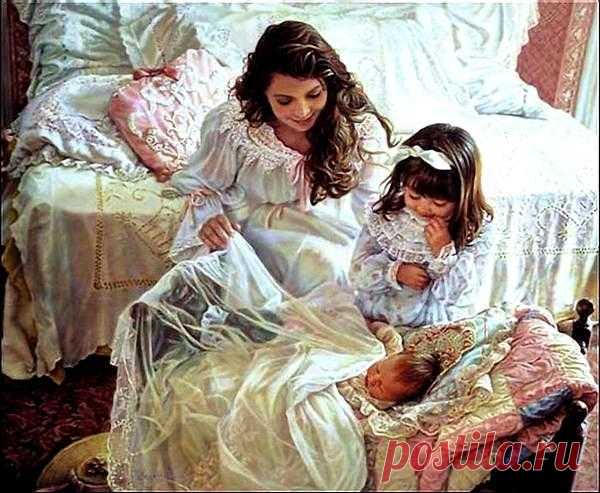 Sandra Kuck Дети в живописи! - 20 фото. Фотографии Валентин Иванов.