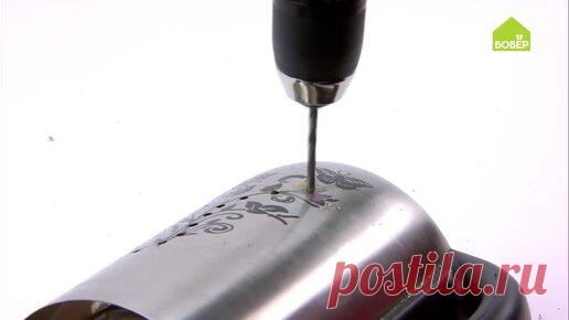 Бобёр | Светильник из старого чайника