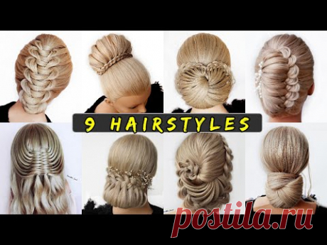 Простые и красивые Прически Для Ленивых ♡ На Учебу и Работу на Каждый День школу ♡