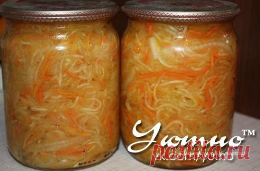 Салат на зиму "Кабачки по-корейски" .