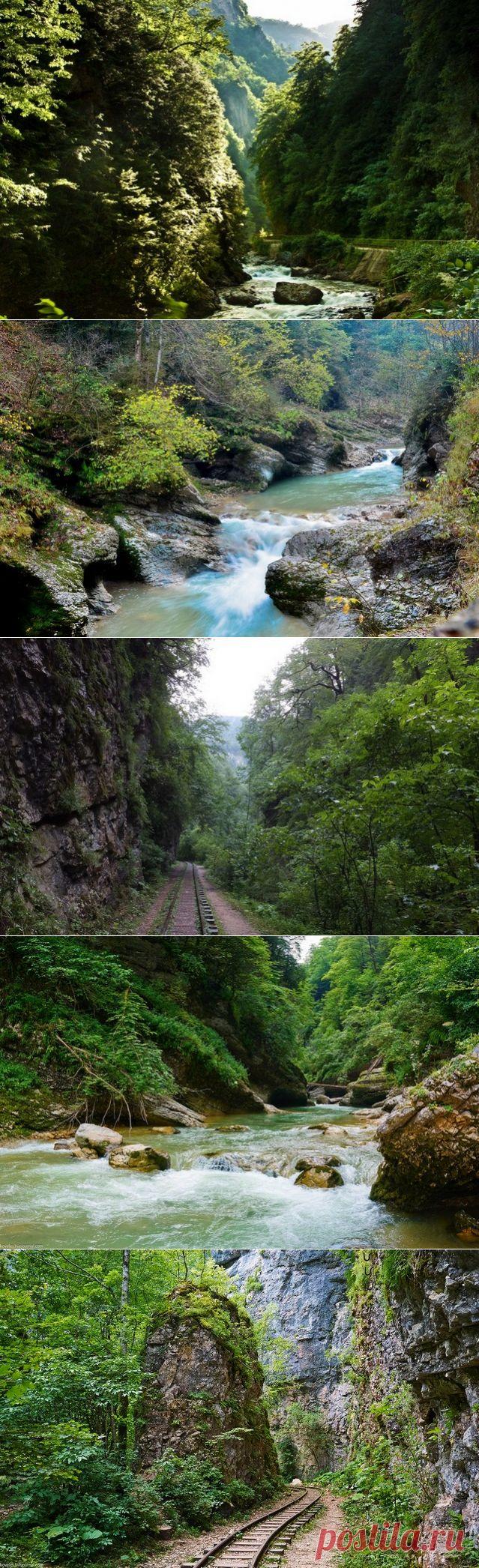 Гуамское ущелье, Россия