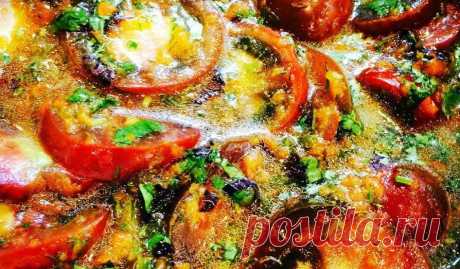 Помидоры в остром соусе | Четыре вкуса