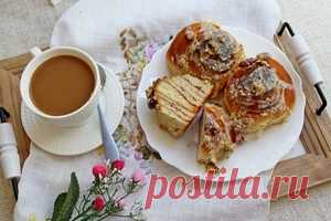 «Cinnabon (Синнабон)» с глазурью из белого шоколада и орехами пошаговый рецепт с фотографиями