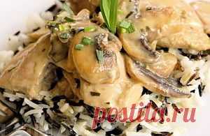 Тушеная грудка курицы с овощами : Домашняя кулинария