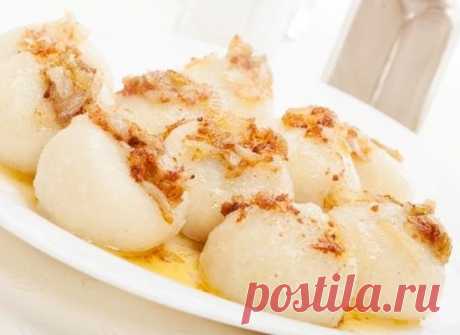 Вареники с картофелем и грибами