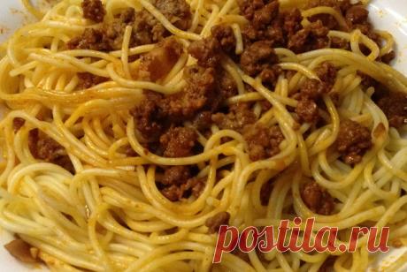 Паста болоньезе по-домашнему рецепт – итальянская кухня: паста и пицца. «Еда»