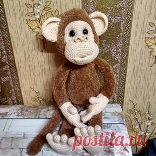 Обезьянка Пикси амигуруми. Схемы и описания для вязания игрушек крючком! Бесплатный мастер-класс от Ольги Аброскиной по вязанию плюшевой обезьянки по имени Пикси. Высота вязаной крючком игрушки примерно 32 см. Для изготовле…