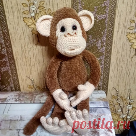 Обезьянка Пикси амигуруми. Схемы и описания для вязания игрушек крючком! Бесплатный мастер-класс от Ольги Аброскиной по вязанию плюшевой обезьянки по имени Пикси. Высота вязаной крючком игрушки примерно 32 см. Для изготовле…