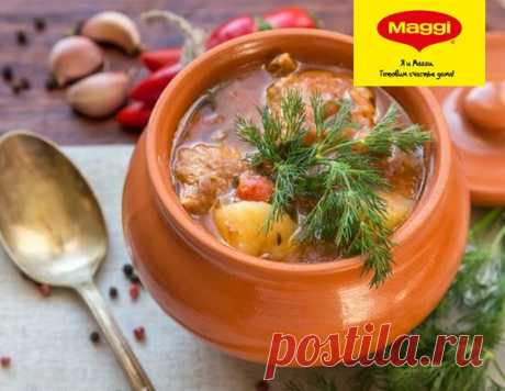 Мясо запеченное в горшочках
