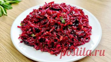 САЛАТ СО СВЕКЛОЙ (веганский рецепт) | список ингредиентов под видео 👇 | Веганские, постные рецепты (_plant_life) | Дзен