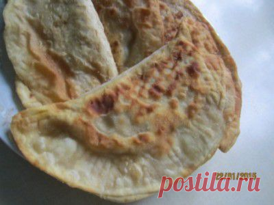 Чебуреки (постные + несколько вариантов начинок) : Выпечка несладкая