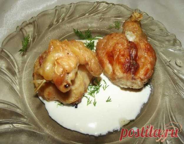 Мешочки с курицей и яблоками - пошаговый рецепт с фото