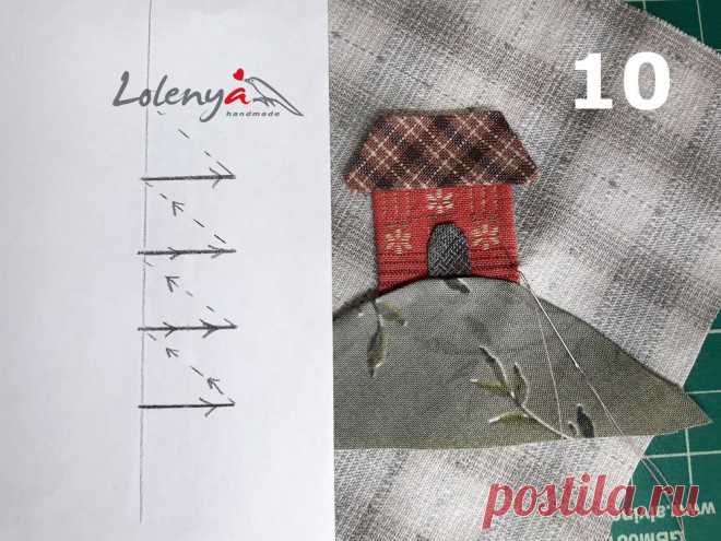 Делаем ручную аппликацию в японском пэчворке – Ярмарка Мастеров