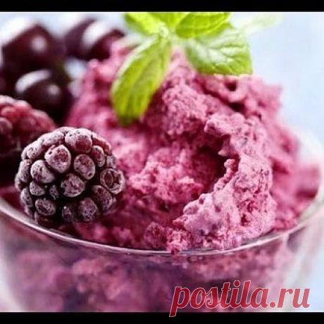 Ягодное мороженое | Самые популярные и самые вкусные рецепты с видео