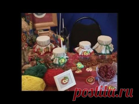 Декупаж красивым декором банок. Мастер класс