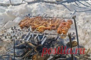 Как приготовить шашлык в мороз. Полезные советы и простые рецепты | АиФ Кухня
