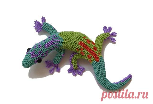 Мастер - класс Изумрудный дневной геккон»