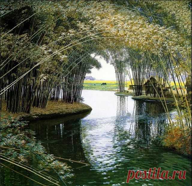 Paintings by Jian Chong Min (8 photos) - Xaxor