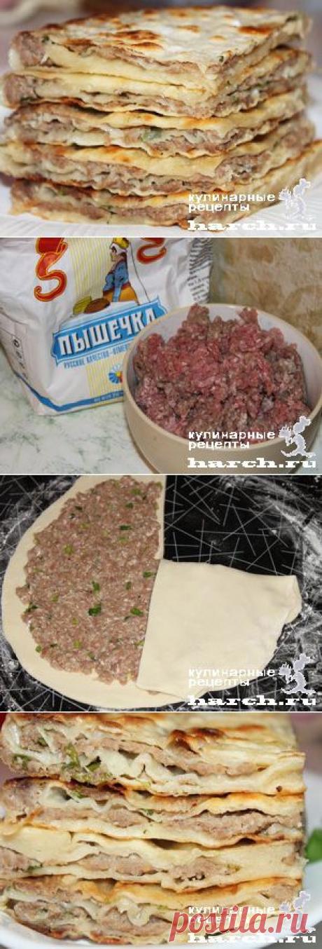 Китайские лепешки с мясом