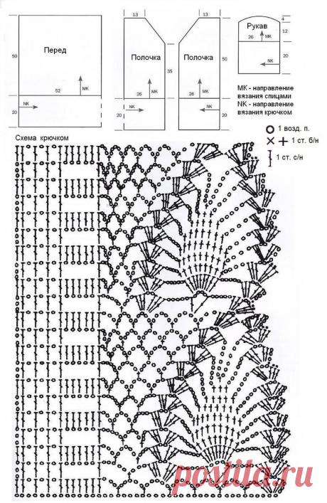 Очень красивые ажурные модели. Вяжем спицами и крючком. | Магия творчества | Яндекс Дзен