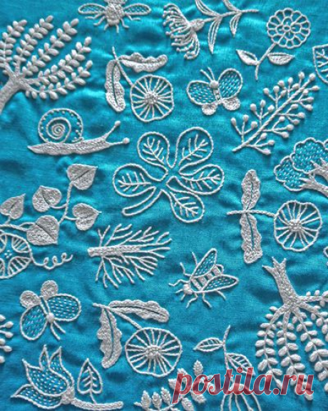 Фантастическая вышивка Юмико Хигучи (Yumiko Higuchi) | Женские страсти