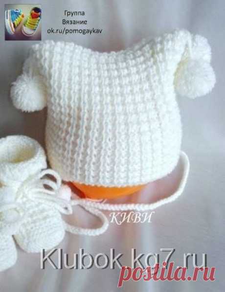 ШАПОЧКА «СНЕЖОК»

обхват головы: 42 см
ВАМ ПОТРЕБУЕТСЯ: 90 г пряжи Merino de luxe (280 м/100 г), двойная
спицы чулочные №3 и №3,5


За основу брала МК от Марии Матвеевой, за что ей особое спасибо.
Верхняя шапочка — чулочные спицы №3, нижняя — №3,5. Шапочка хорошо тянется до 46 размера. Делала образец, плотность верхней шапочки совпала с описанием, поэтому количество петель не меняла. Ушки вязала сразу двойные по кругу. Начинала с 10 петель. 1 лиц, накид (обратный, чтобы не...