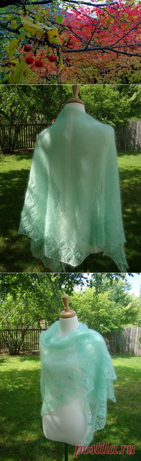 Frosty Apples Shawl (шаль); SWEET4