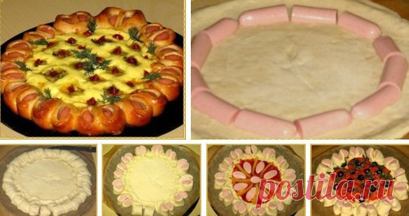 ПРАЗДНИЧНАЯ ПИЦЦА — Вкусные рецепты
