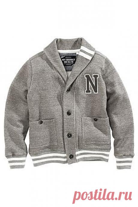 Buy Grey Letterman Cardigan (3-16yrs) from the Next UK online shop