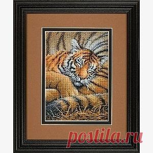 Dimensions 65105 Cozy Cub (вышивание крестом, схема)